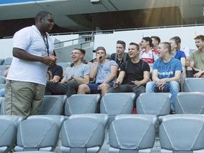Allianz Arena: Torschreiübung